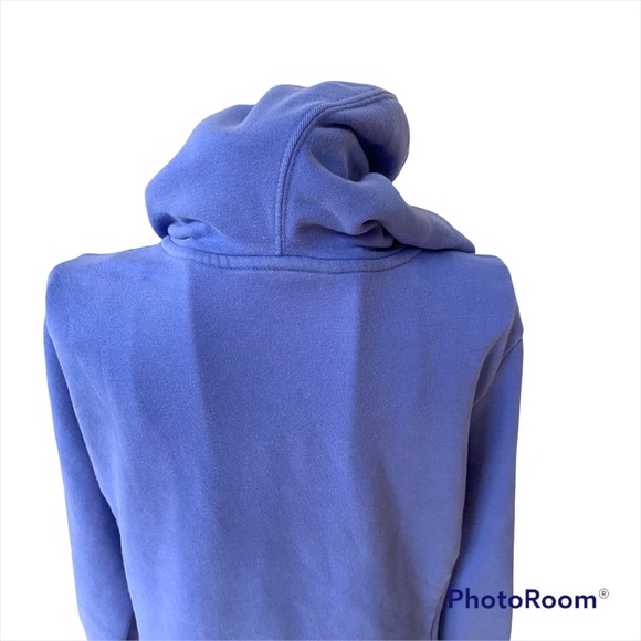 The North Face Periwinkle Blue Graphic Pullover Hoodie Size M - Picture 4 of 12